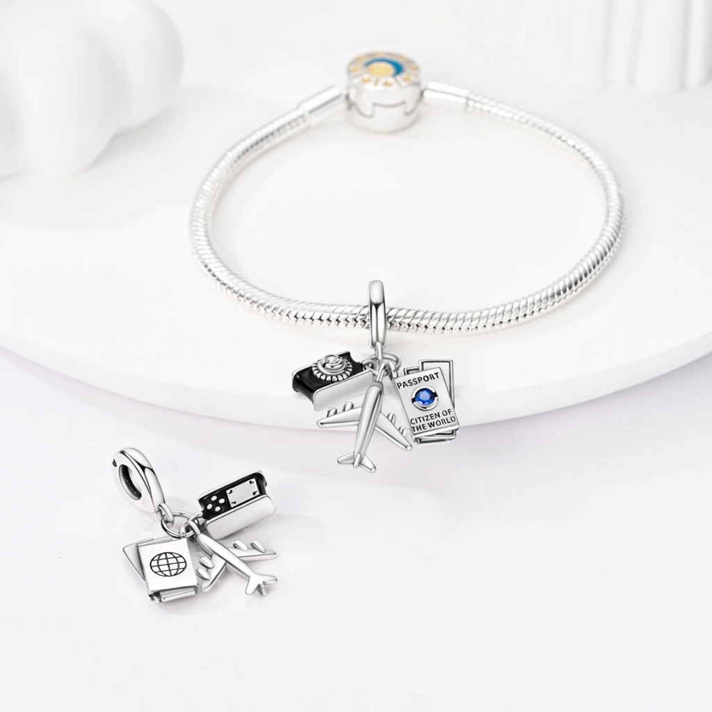 Citizen of the World Charm | Pandora Bracelet Compatible – Planet