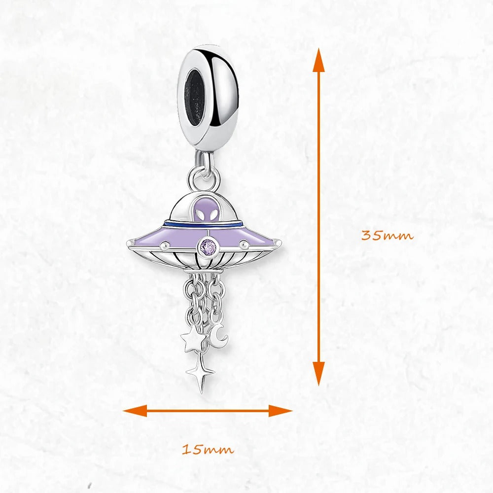 Sterling Silver Alien Charm Pandora Disney Toy Toy Story Alien
