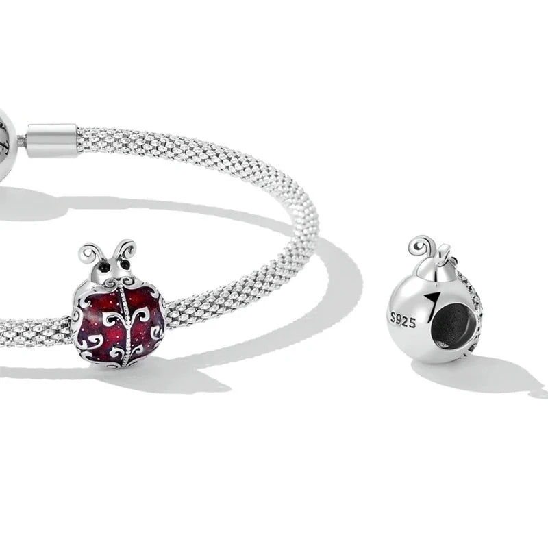 Red Ladybug Charm 🐞 Fits Pandora Bracelets – Planet Charms