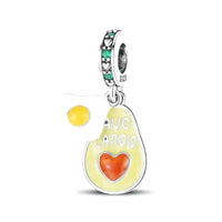 avocado egg charm