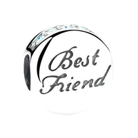 best friend bead charm