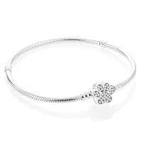 dog paw charm bracelet