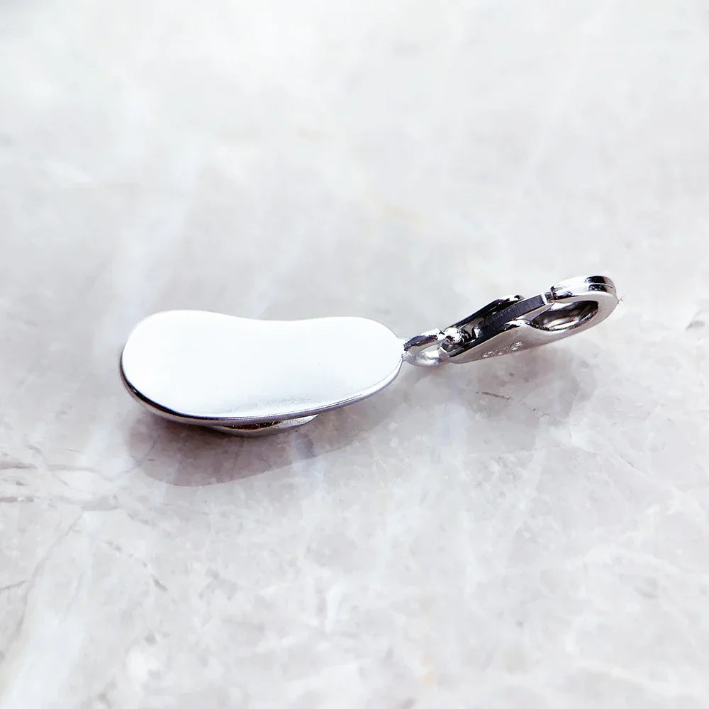 Flip Flop Pendant Charm Bracelet – Silver Beach & Nautical Fashion Jewelry