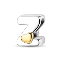 Gold Letter Z Charm