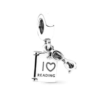 i love reading charm