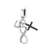 infinity cross charm