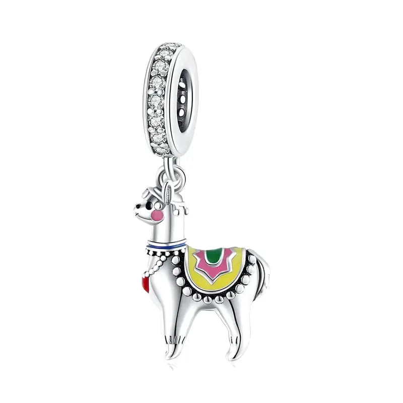 Llama charm bracelet deals