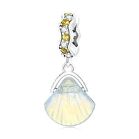 scallop shell charm