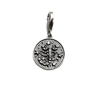 Silver scorpion pendant.