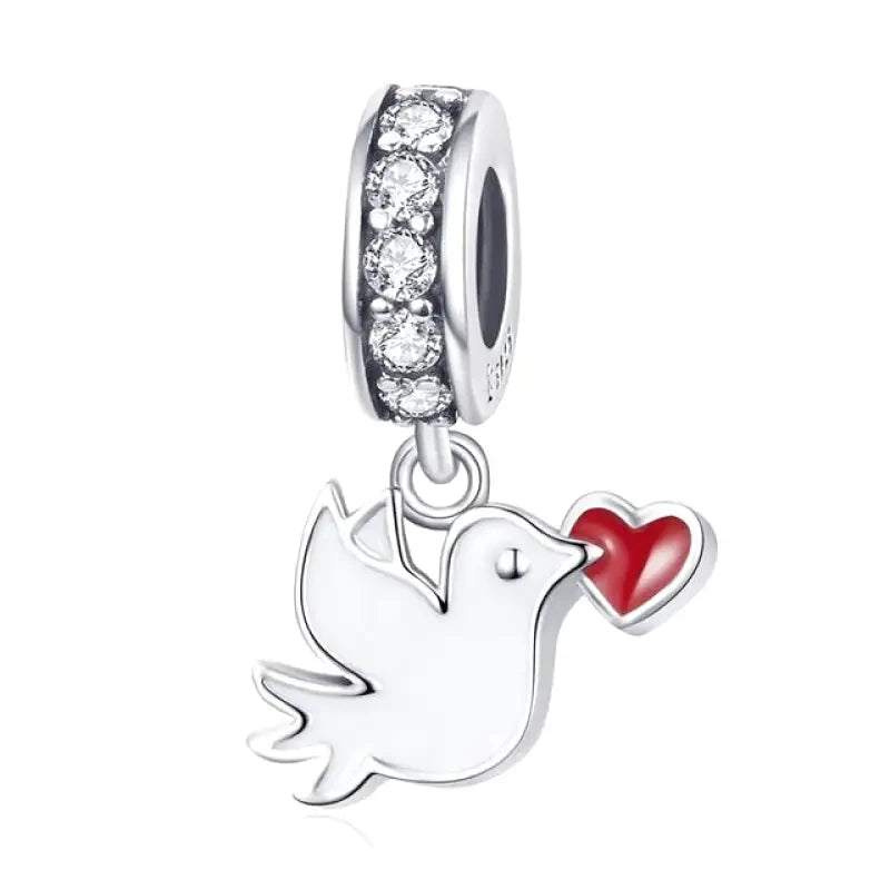 Pandora dove charm clearance
