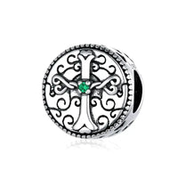 tree of life cross charm