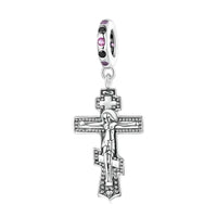 Woman Cross Charm