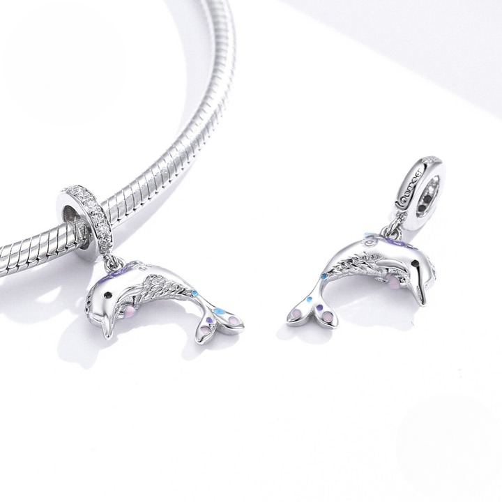 Dolphin charm for pandora bracelet on sale