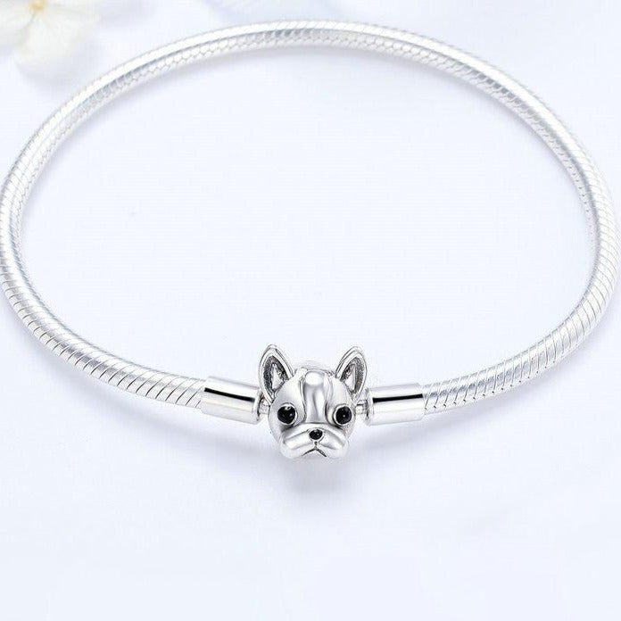 French Bulldog Charm Bracelet ๐ถ๐ Fits Pandora Charms โ Planet