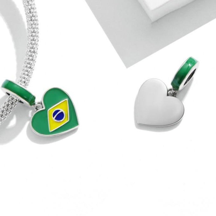 Brazil Charm 🇧🇷 - Fits Pandora Bracelets – Planet Charms