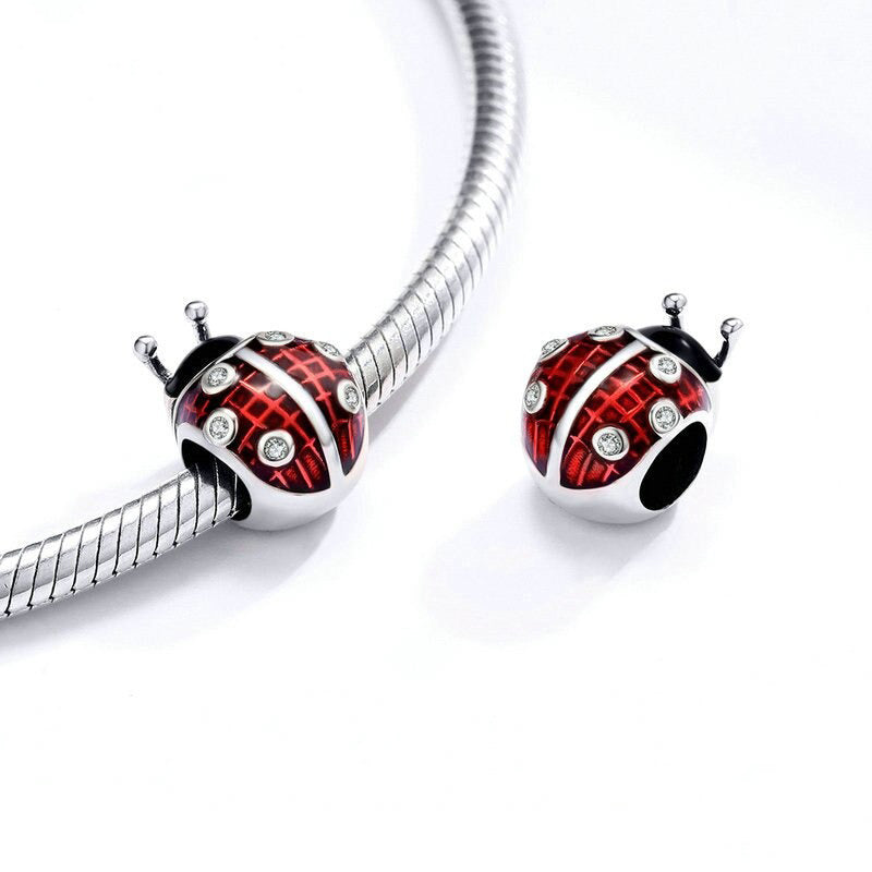 Charmsa Pandora Ladybug Charm Ladybug Charms 925 Sterling Silver