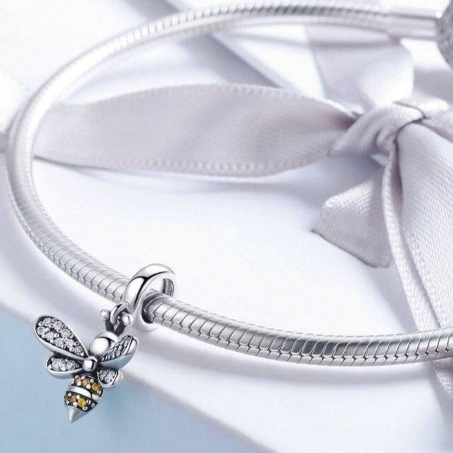 Queen Bee Charm - Compatible with Pandora Bracelets – Planet Charms