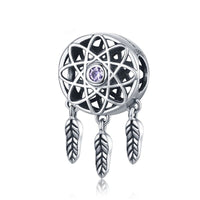 mini dream catcher charm