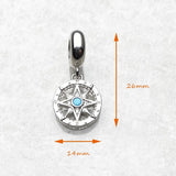Compass Charm