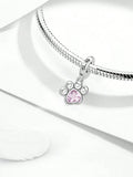 Pink Paw Charm