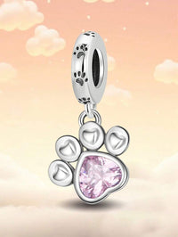 Pink Paw Charm