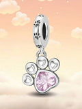 Pink Paw Charm