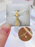 Gold Pineapple Charm