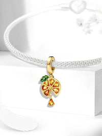 Gold Orange Charm