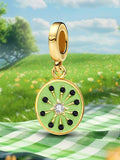 Gold Kiwi Charm