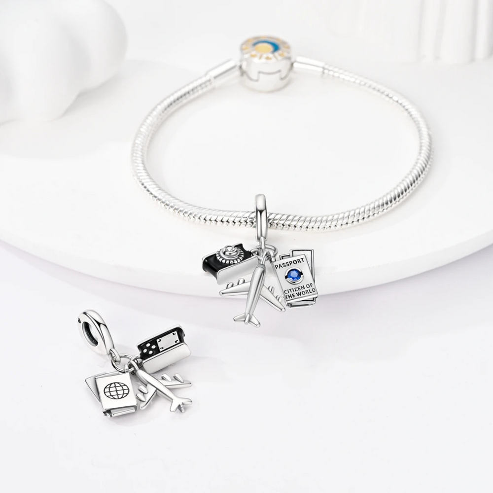 Citizen of the World Charm | Pandora Bracelet Compatible – Planet