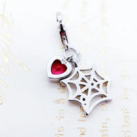Spider Web Charm