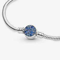 blue crystal pandora bracelet