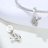 Butterfly Letter Y Charm