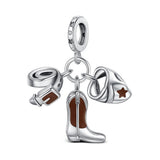 Cowboy Boots Charm