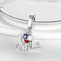 I Love Chile Charm