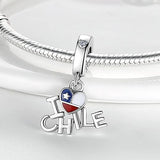 I Love Chile Charm