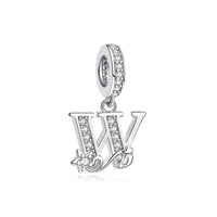 Letter W Charm