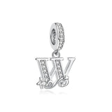 Letter W Charm