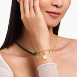 Gold Horseshoe Charm