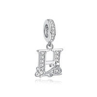 Letter H Charm