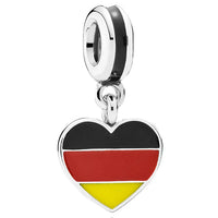 Germany Heart Charm