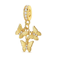 Gold Butterfly Charm