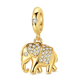 Gold Elephant Charm