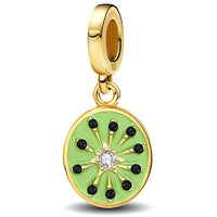 Gold Kiwi Charm