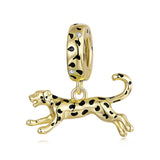 Gold Leopard Charm