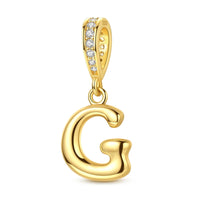 Gold Letter G Charm