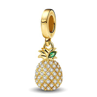 Gold Pineapple Charm