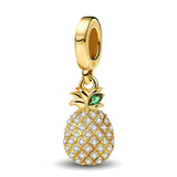 Gold Pineapple Charm
