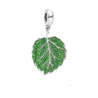 Green Leaf Charm