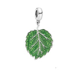 Green Leaf Charm